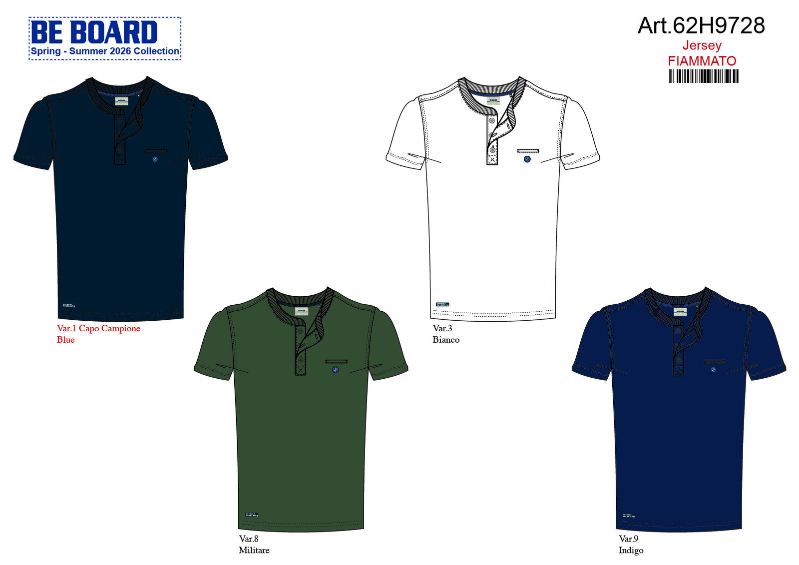 TSHIRT UOMO M/M 62H9728 Tellini S.r.l. Ingrosso Abbigliamento